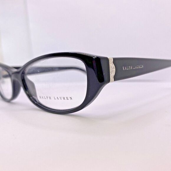 Ralph Lauren Eyeglasses Frame Authentic RL 6108 5001 52 [] 16 140 Black Silver - Picture 1 of 8